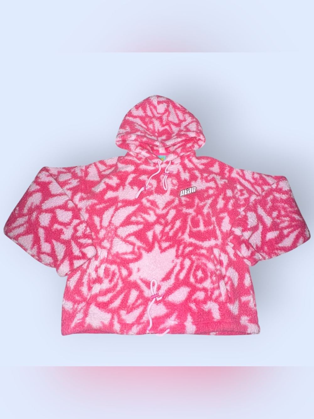ALAB Trippy Pink Sherpa Hoodie